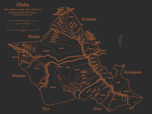 Waikiki Ahupuaa Diagram
